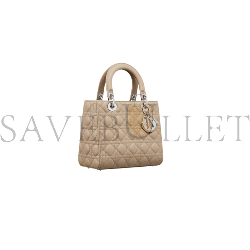 D*or medium lady D*or bag m0560pwrt-m116 (24*20*12.7cm)